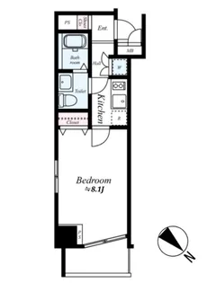Verona東京EAST【6階】の間取り