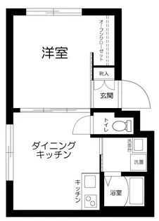 Brondby西早稲田【2階】の間取り