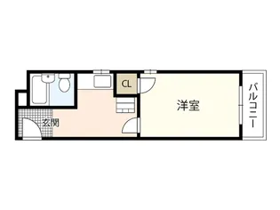 リベルタ東雲【4階】の間取り