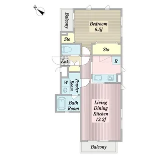 メゾン シトラス【1階】の間取り