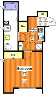 メゾン・グランディール【2階】の間取り