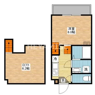ヴィオラ真崎町【2階】の間取り
