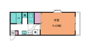 ロイヤルハイツ泉中央II【2階】の間取り