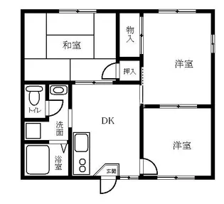 メゾンマツダ【1階】の間取り