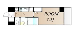 W-STYLE大阪駅前【14階】の間取り