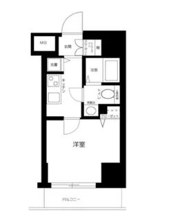 ステージグランデ茗荷谷【8階】の間取り