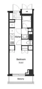 プライムアーバン本駒込【2階】の間取り