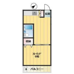 メゾンライラック【2階】の間取り