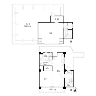 石橋ビルの間取り