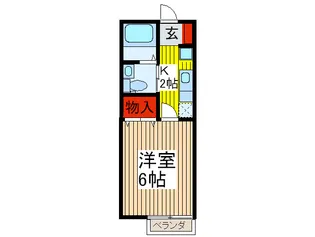 アベ-ル【1階】の間取り