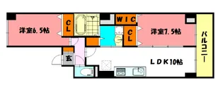 エムライズ大観町【1階】の間取り