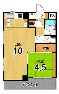 メゾンブリアン【6階】の間取り