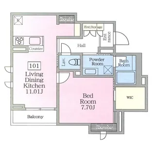 Vercie【1階】の間取り