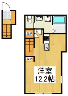 Liberdade【2階】の間取り