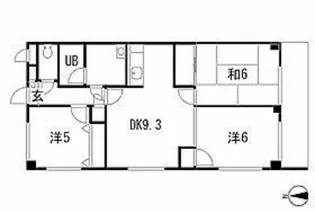 メゾンボンサンス【2階】の間取り