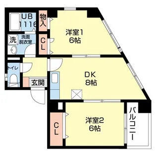 アーバニティー瑞江【2階】の間取り