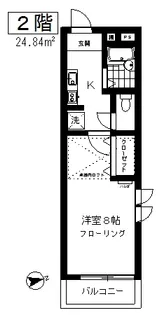 メゾン.ド.ソレイユ【2階】の間取り