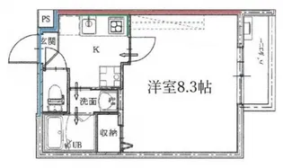 アークリード大津北【3階】の間取り