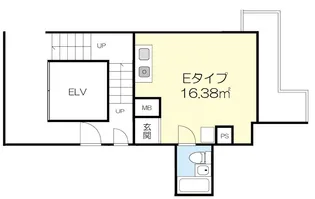 いなほハイツ【3階】の間取り