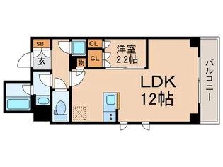 テラス都立大学【2階】の間取り