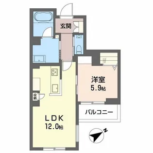 Allume【2階】の間取り