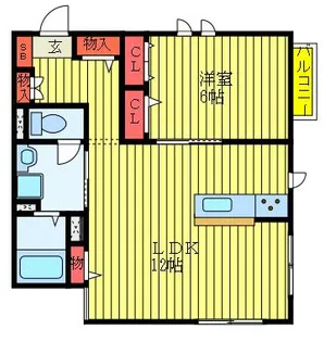 ドルチェ【2階】の間取り