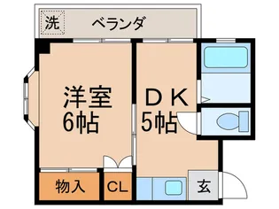 メゾンシャイン【3階】の間取り