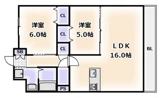 ソルグランデ【10階】の間取り