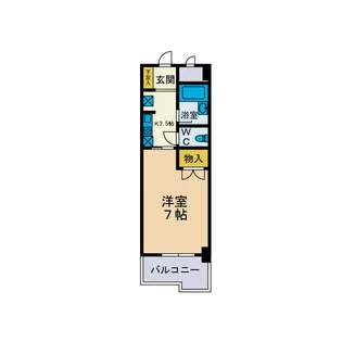 ピナクルコーポ【4階】の間取り