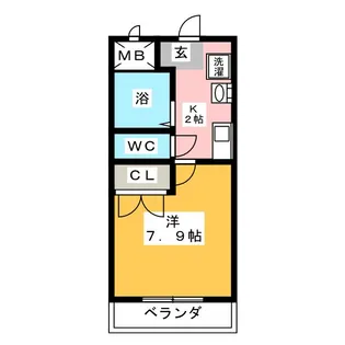 アネックス戸谷【3階】の間取り