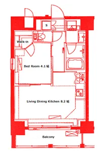 ZOOM横浜【2階】の間取り
