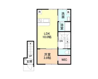 STELLA I【2階】の間取り