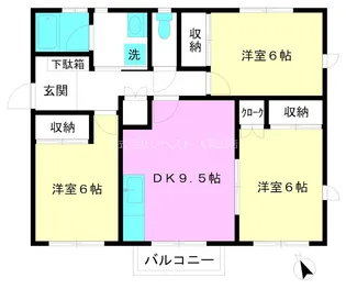 エミネンス・コート【2階】の間取り