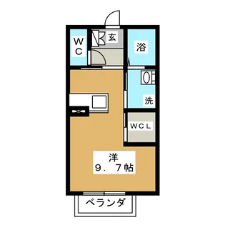 DIAS PARIS(ディアス パリ)【1階】の間取り