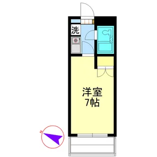 ジョイ北浦和【2階】の間取り