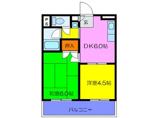 アドベ93【4階】の間取り