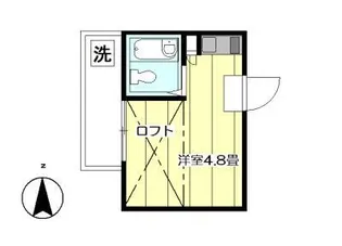 ジュネス椎名町【1階】の間取り