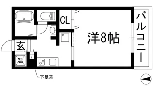 LMレジデンス【1階】の間取り