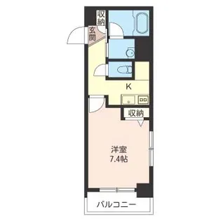 LaSante品川シーサイドI【4階】の間取り