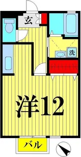 クレセントM III【1階】の間取り