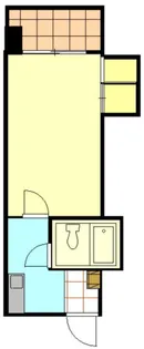 レジデンス三篠【4階】の間取り