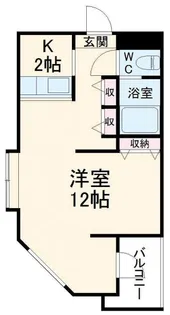 エクメーネ加藤8【2階】の間取り