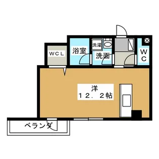 プロシード金山【7階】の間取り