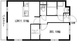 グランソレイユ【2階】の間取り