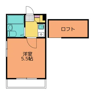 ルミエール星野【1階】の間取り