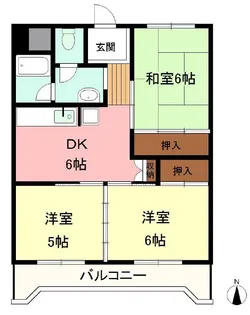 大成ビル【2階】の間取り