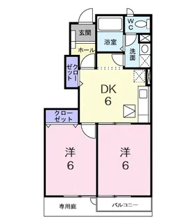 ブレッザ【2階】の間取り