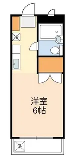 グランドール稲城B【2階】の間取り