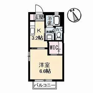 ツインメゾンあかや A棟【1階】の間取り