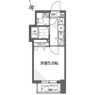 グランアセット早稲田【3階】の間取り